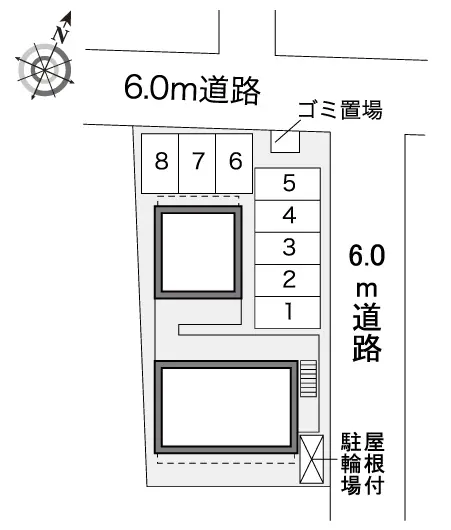 ★手数料０円★彦根市和田町　月極駐車場（LP）